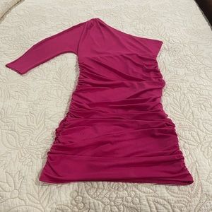 Express One Shoulder Dress